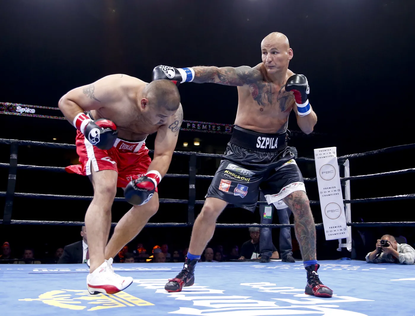 Zobacz 19. zwycięstwo Artura Szpilki. Manuel Quezada wytrzymał tylko trzy rundy. ZDJĘCIA