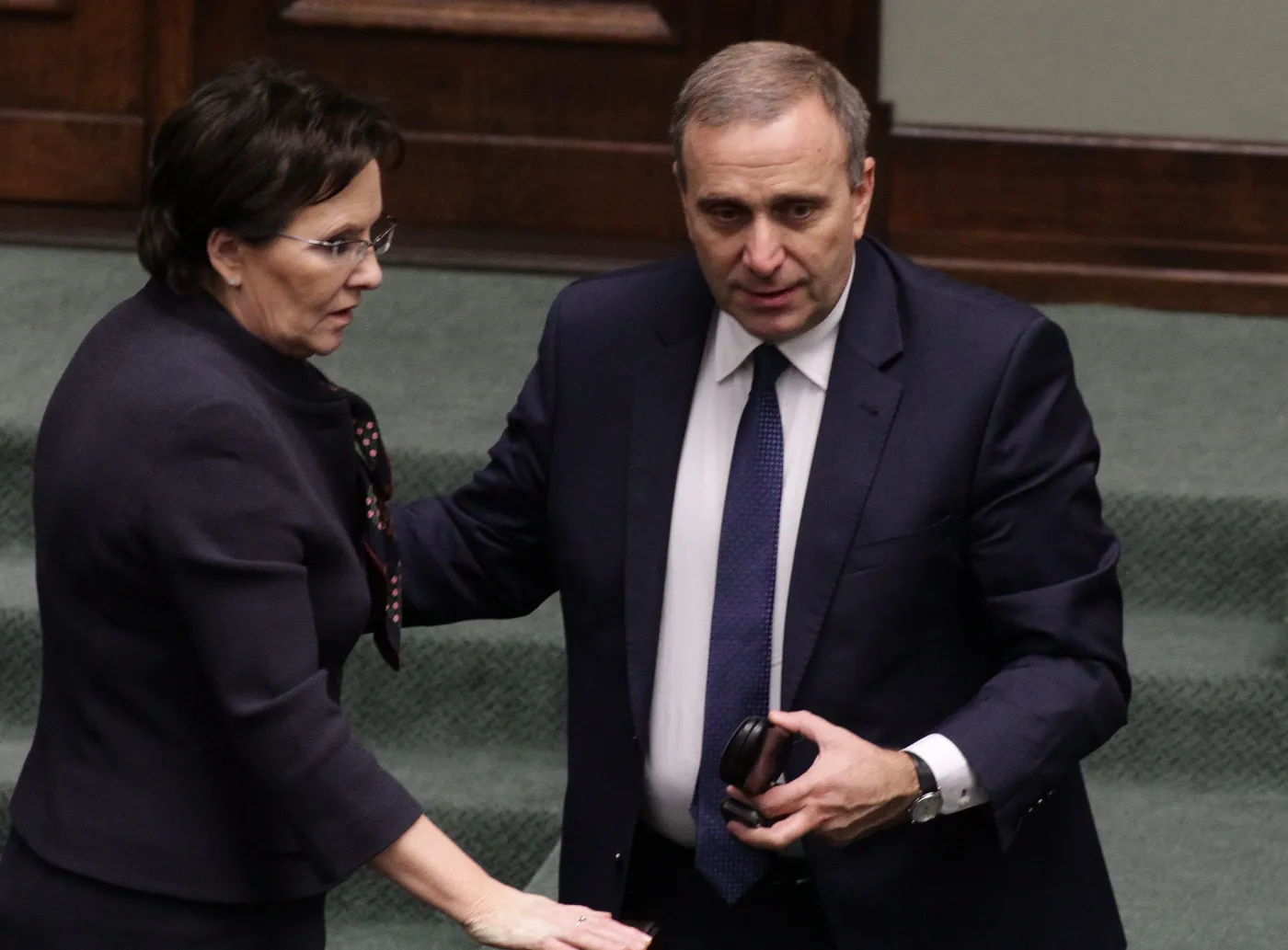 Ewa Kopacz i Grzegorz Schetyna