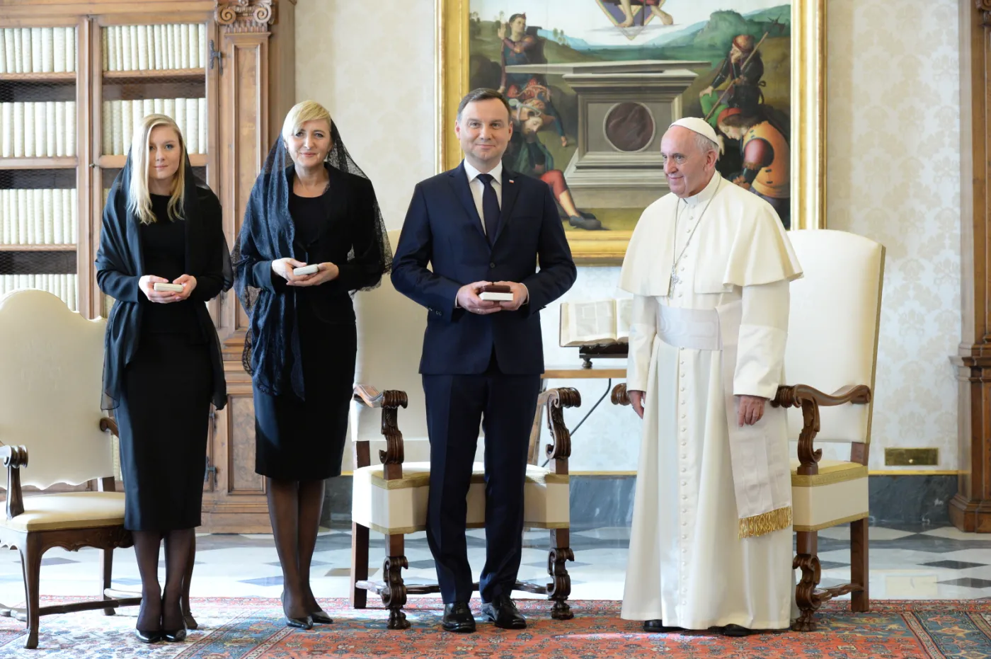 Prezydent Duda u Franciszka, także na prywatnej audiencji