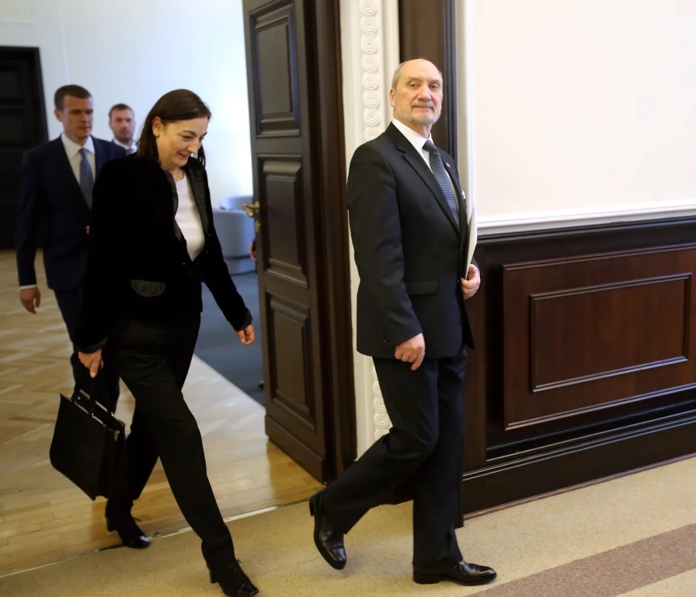 Minister obrony narodowej Antoni Macierewicz 