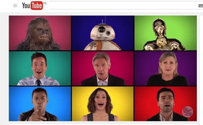 Jimmi Fallon, The Roots i obsada "Gwiezdnych wojen"