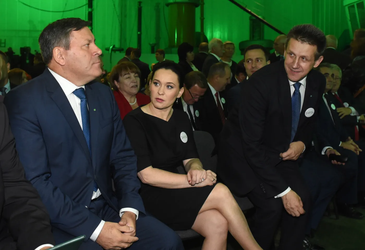 Janusz Piechociński i Andżelika Możdżanowska