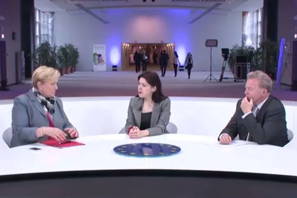 Róża Thun i Janusz Wojciechowski w rozmowie z Dominiką Ćosić