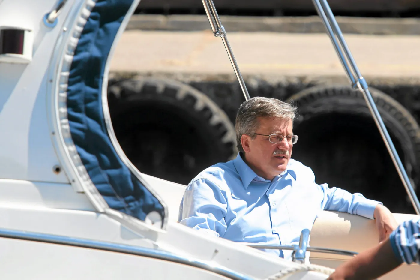 Karaibski urlop Komorowskiego. Na jachcie miliardera, bez ochrony BOR