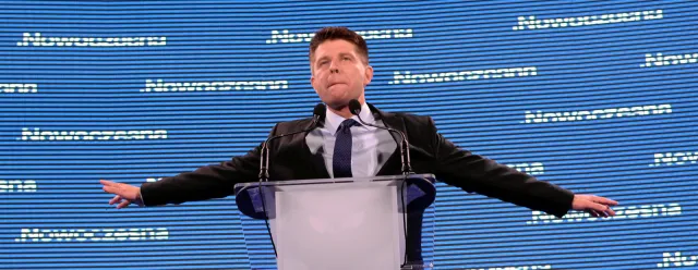 Petru po ogłoszeniu sondażowych wyników wyborów: To nasz pierwszy krok do nowoczesnej Polski. WIDEO