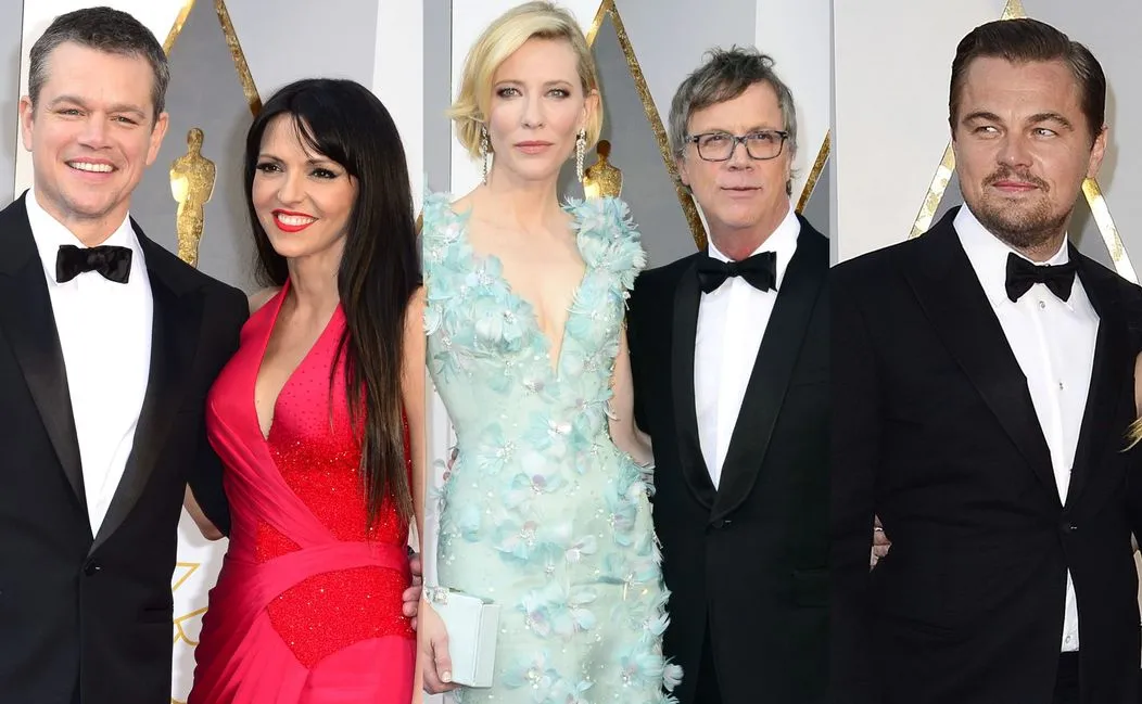 Matt Damon i Luciana Barroso, Cate Blanchett i Todd Haynes, Leonardo DiCaprio na Oscarach