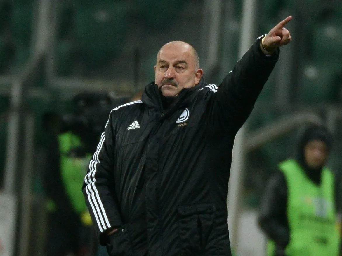Trener Legii Warszawa Stanisław Czerczesow