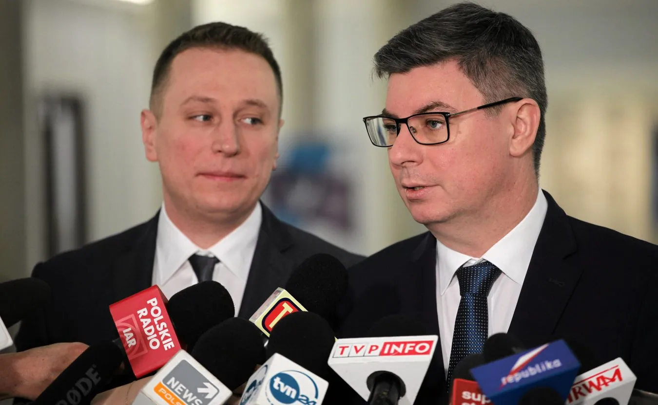 Krzysztof Brejza i Jan Grabiec