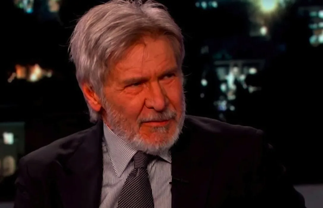 Harrison Ford w programie "Jimmy Kimmel Live" 