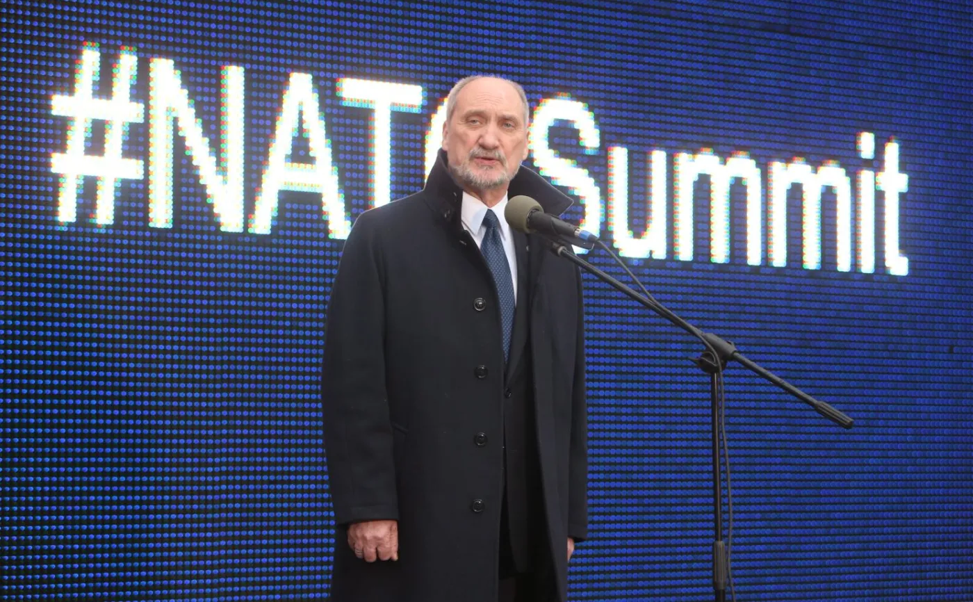 Minister obrony narodowej Antoni Macierewicz