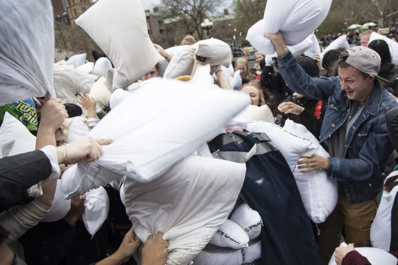 Dzień walki na poduszki w Nowym Jorku