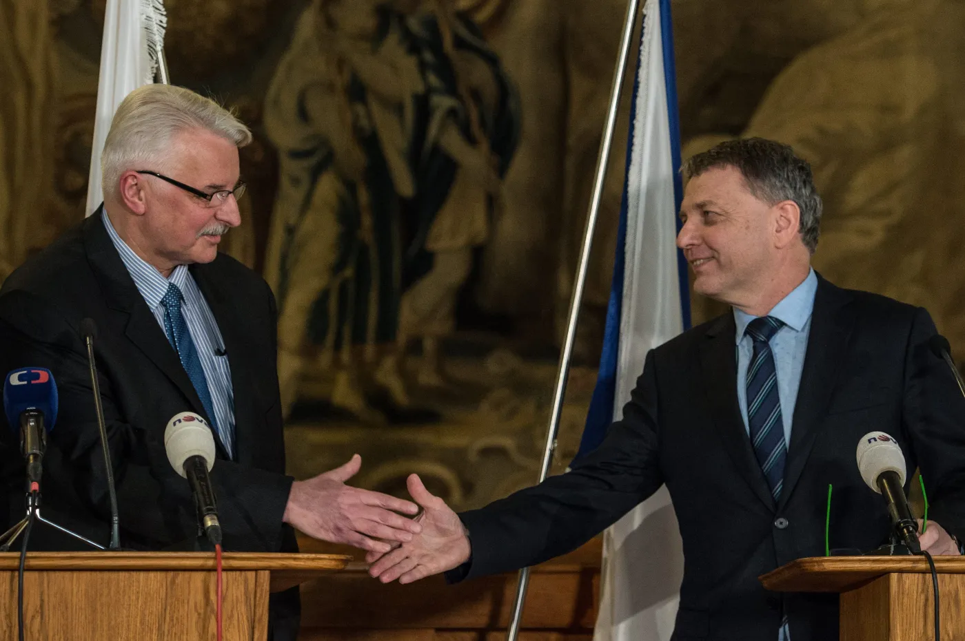 Witold Waszczykowski i Lubomir Zaoralek