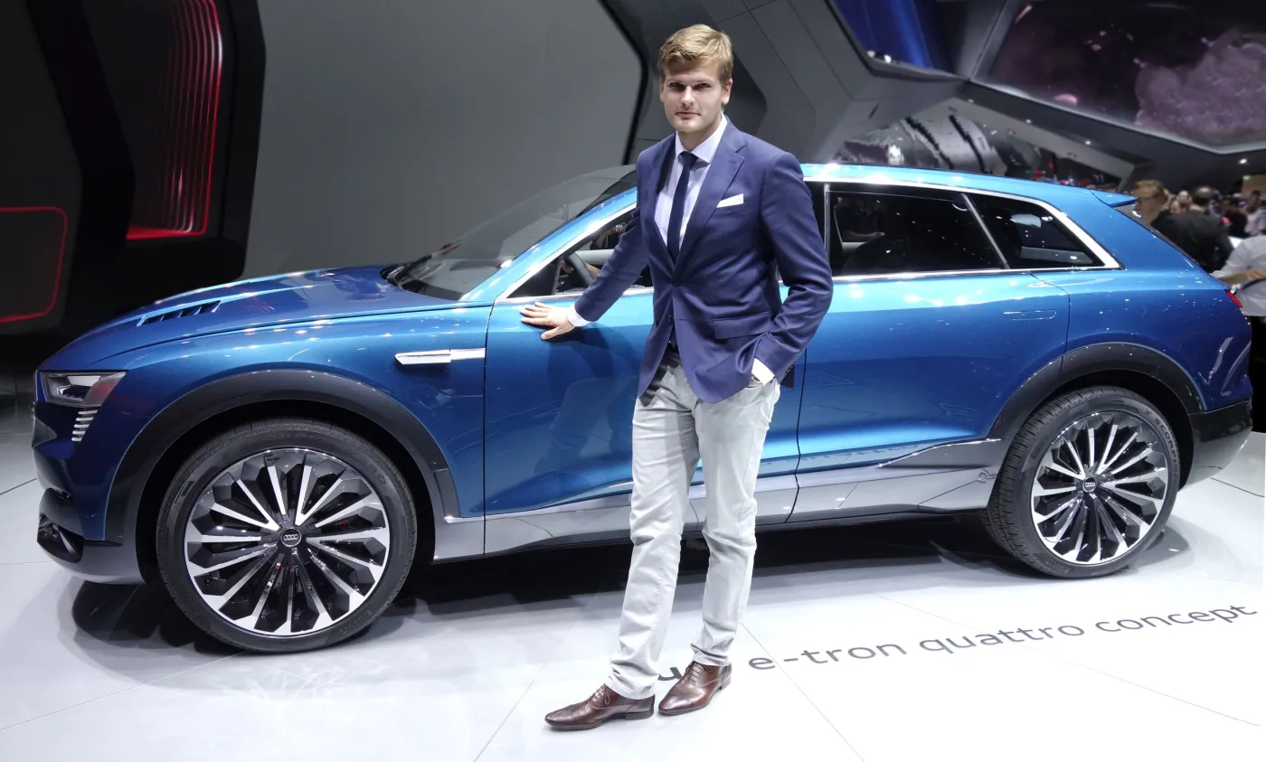 Kamil Łabanowicz, projektant audi e-tron quattro concept