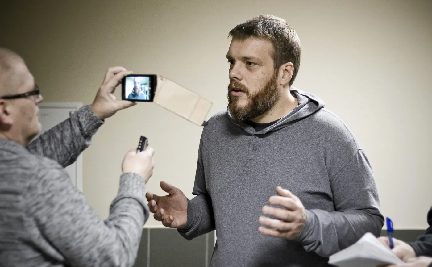 Adrian Zandberg z kierownictwa Partii Razem