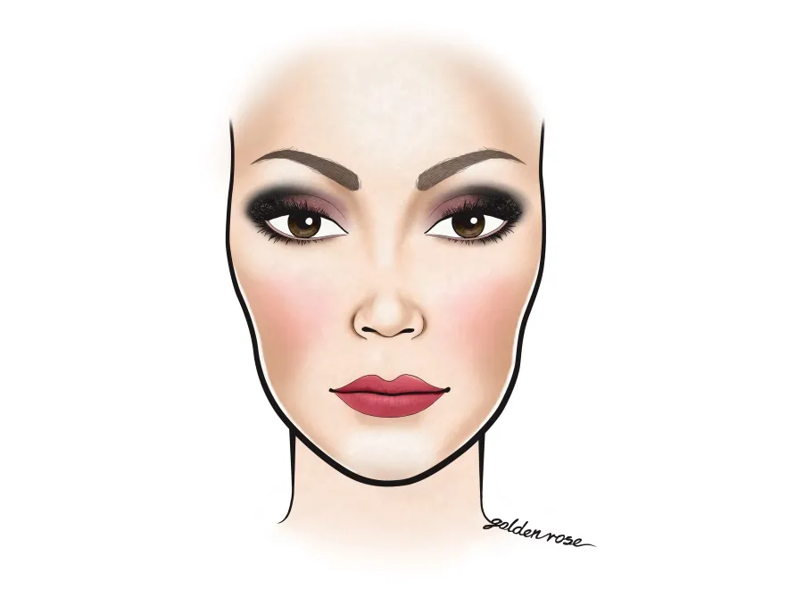 Makijaż na walentynki od marki Golden Rose