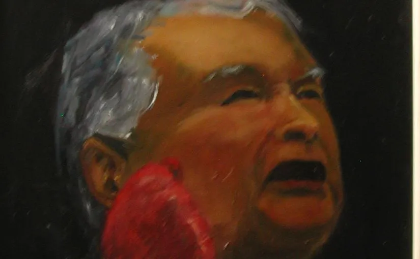 Portret Jarosława Kaczyńskiego 