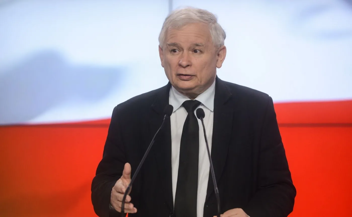 Prezes Prawa i Sprawiedliwości Jarosław Kaczyński 