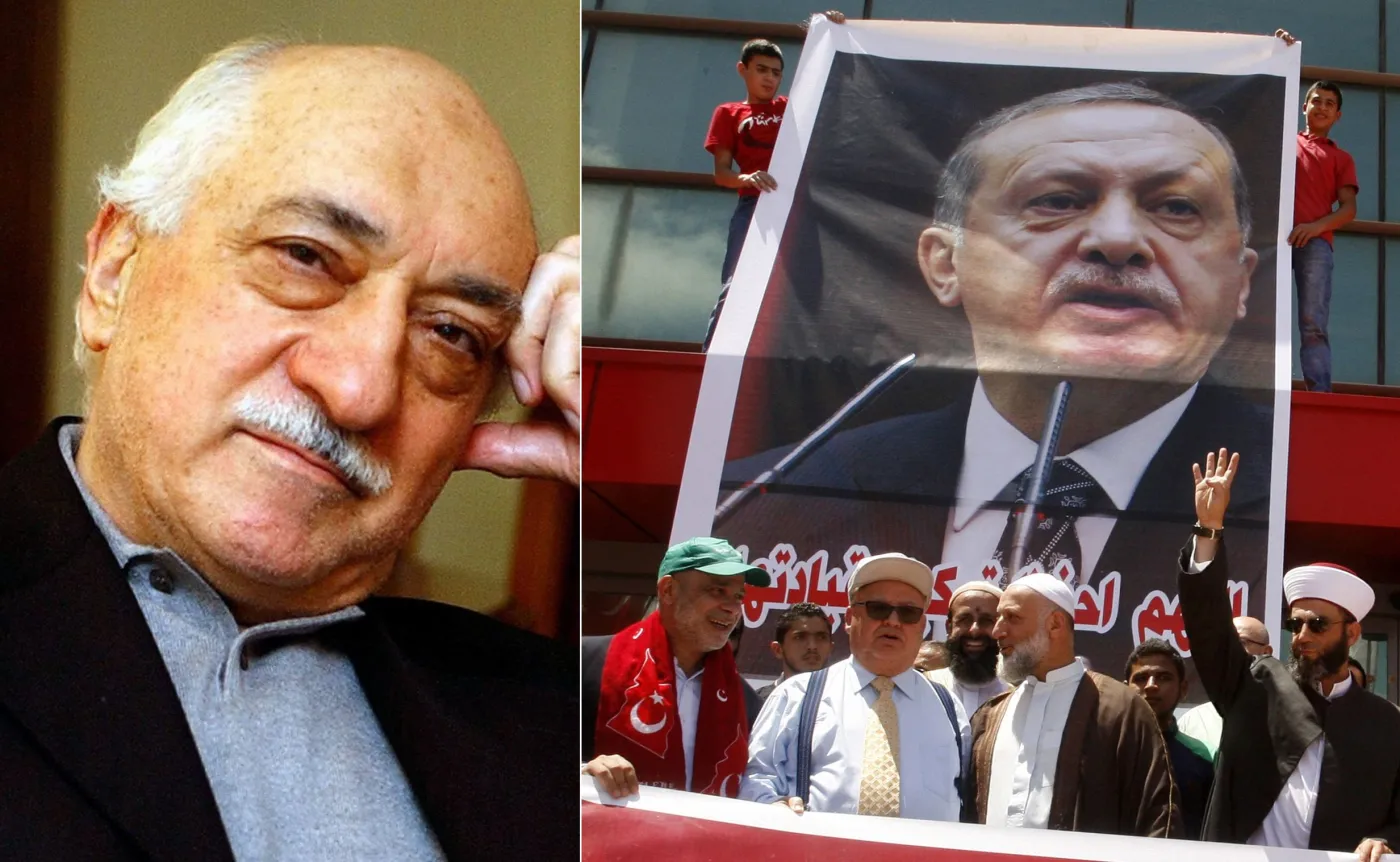 Fethullah Gulen oraz zwolennicy prezydenta Erdogana