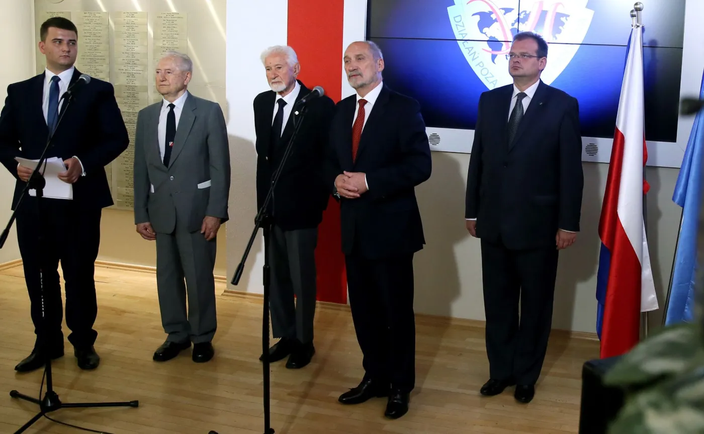 Antoni Macierewicz po spotkaniu z kombatantami