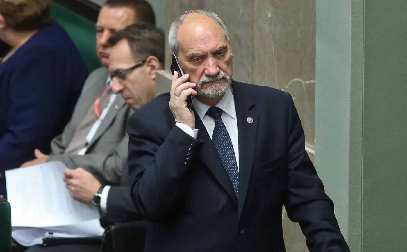 Minister obrony narodowej Antoni Macierewicz