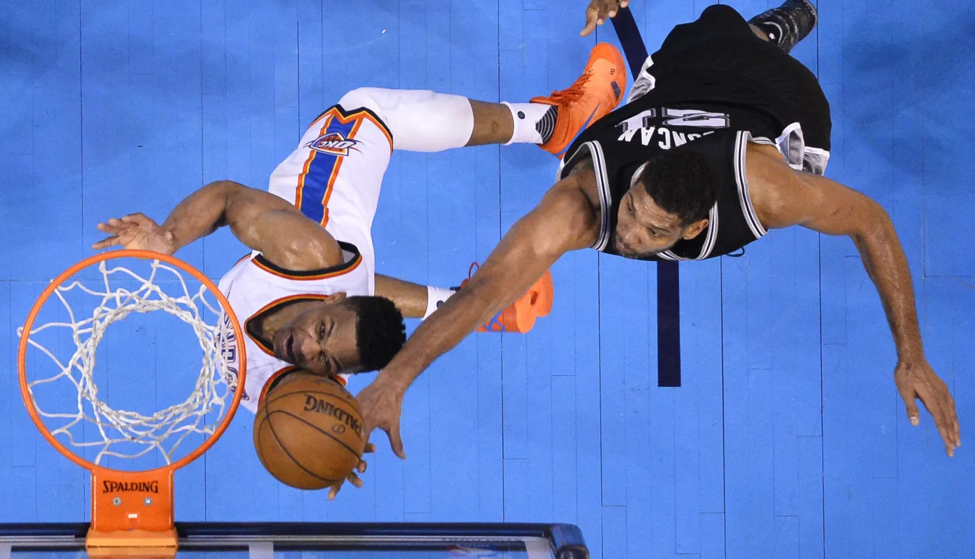 Tim Duncan i Russell Westbrook