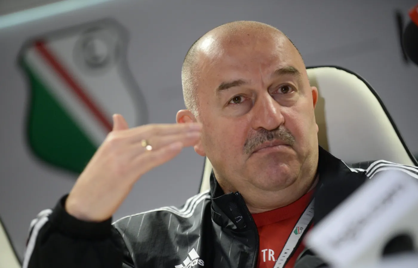 Trener Legii Warszawa Stanisław Czerczesow 