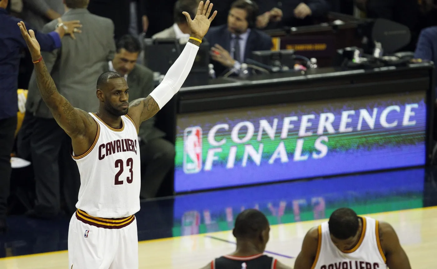 LeBron James poprowadził swoją drużynę do zwycięstwa