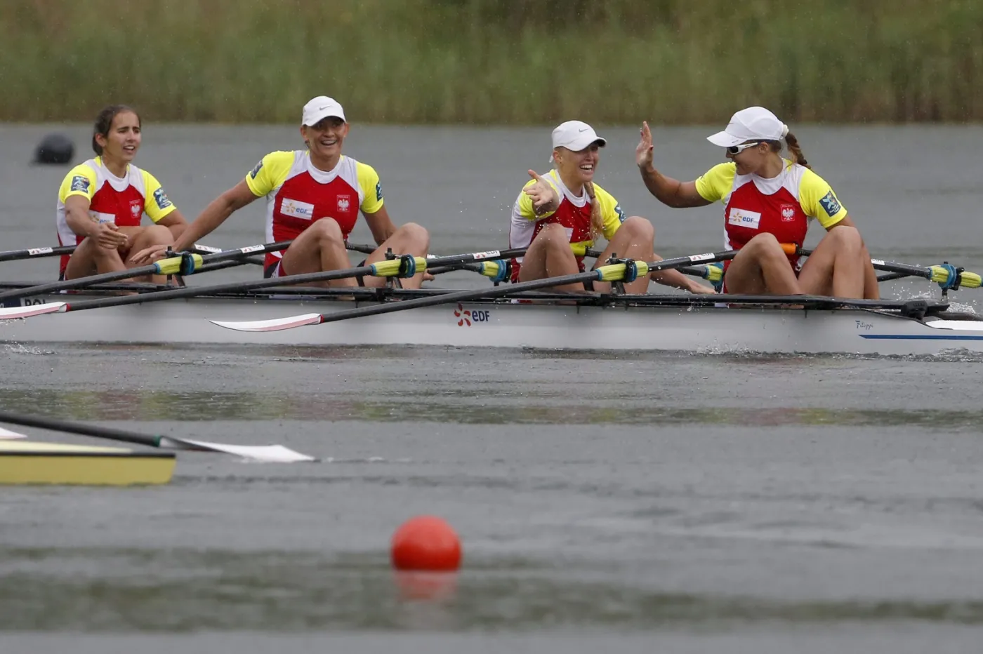 Monika Ciaciuch, Maria Springwald, Joanna Leszczyńska i Agnieszka Kobus