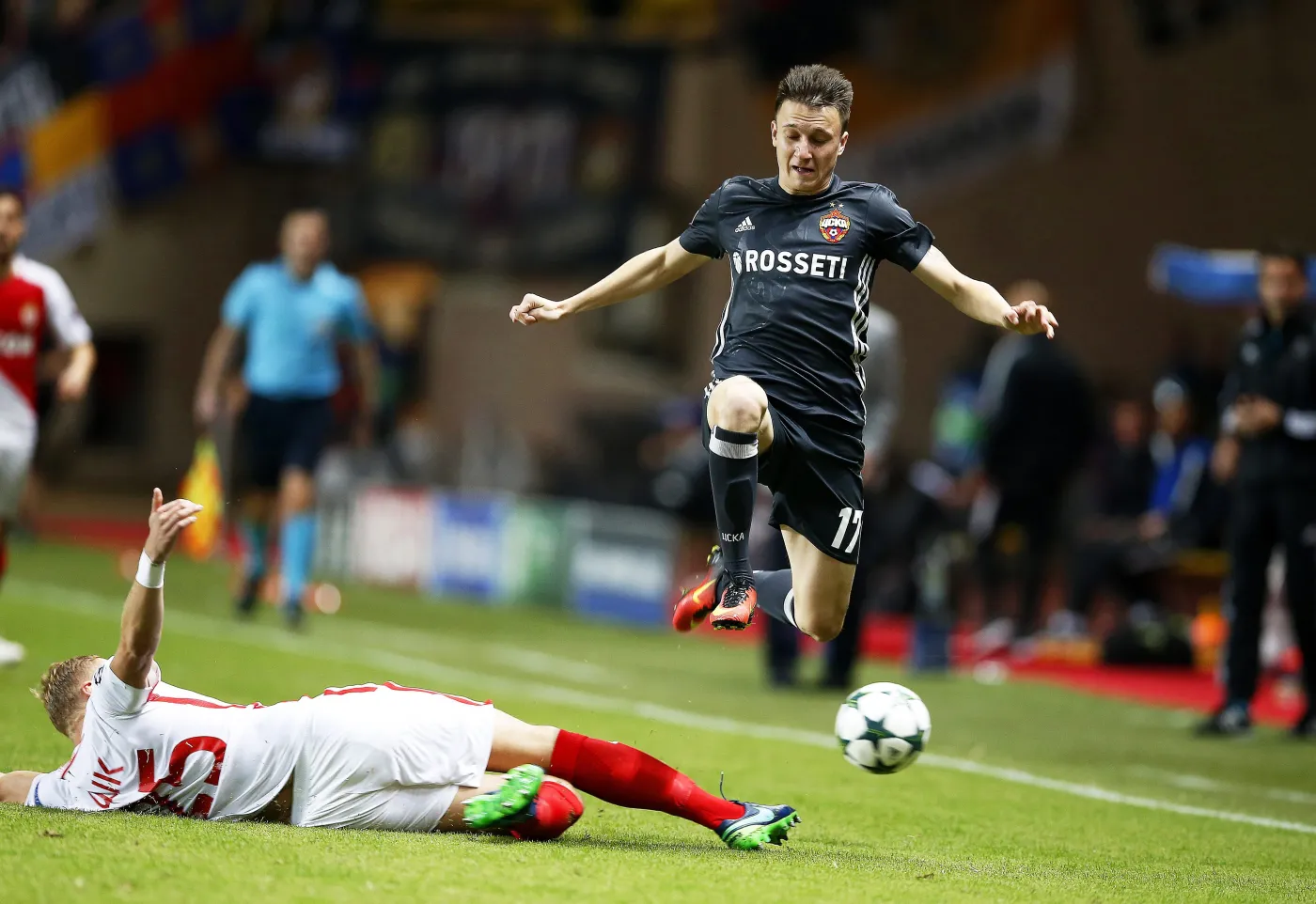 Kamil Glik i Aleksandr Golovin