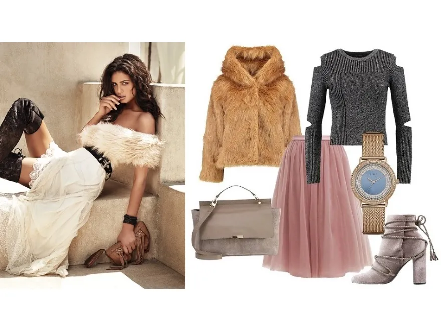 Jesienne STYLIZACJE z odkrytymi ramionami