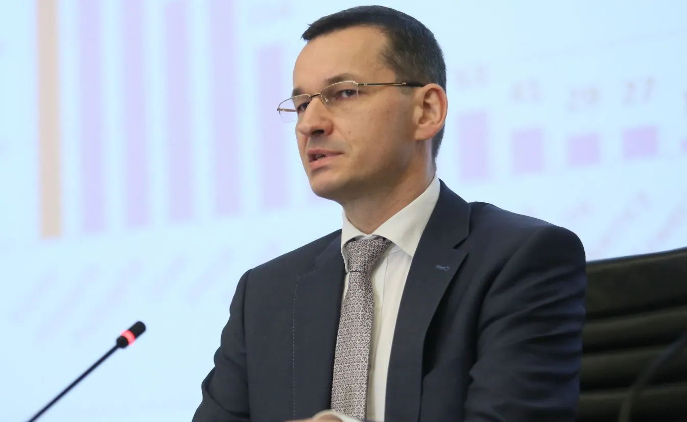 Wicepremier, minister rozwoju i finansów Mateusz Morawiecki 