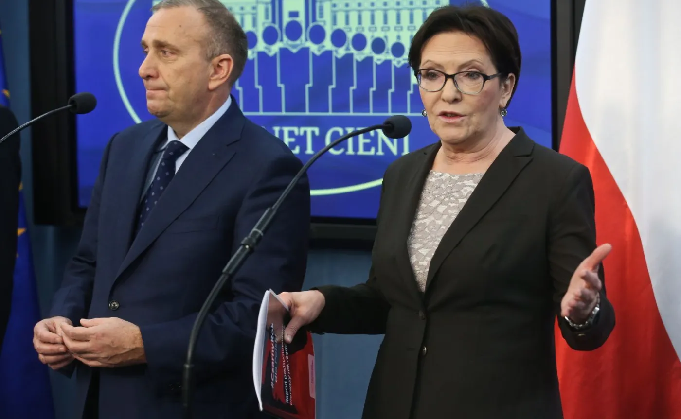 Grzegorz Schetyna i Ewa Kopacz