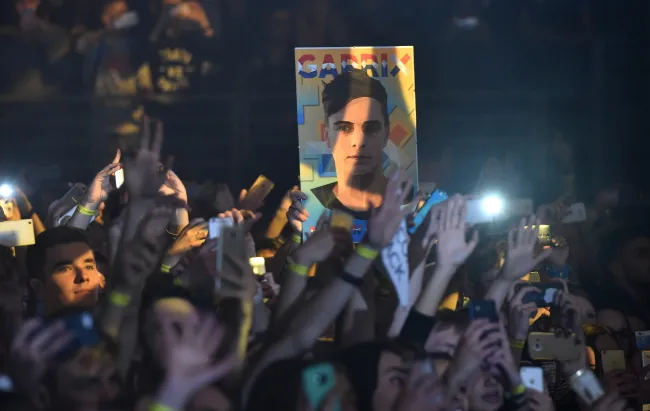 Martin Garrix zagrał koncert w krakowskiej Tauron Arenie 7 listopada 2016 roku/ fot. Jacek Bednarczyk