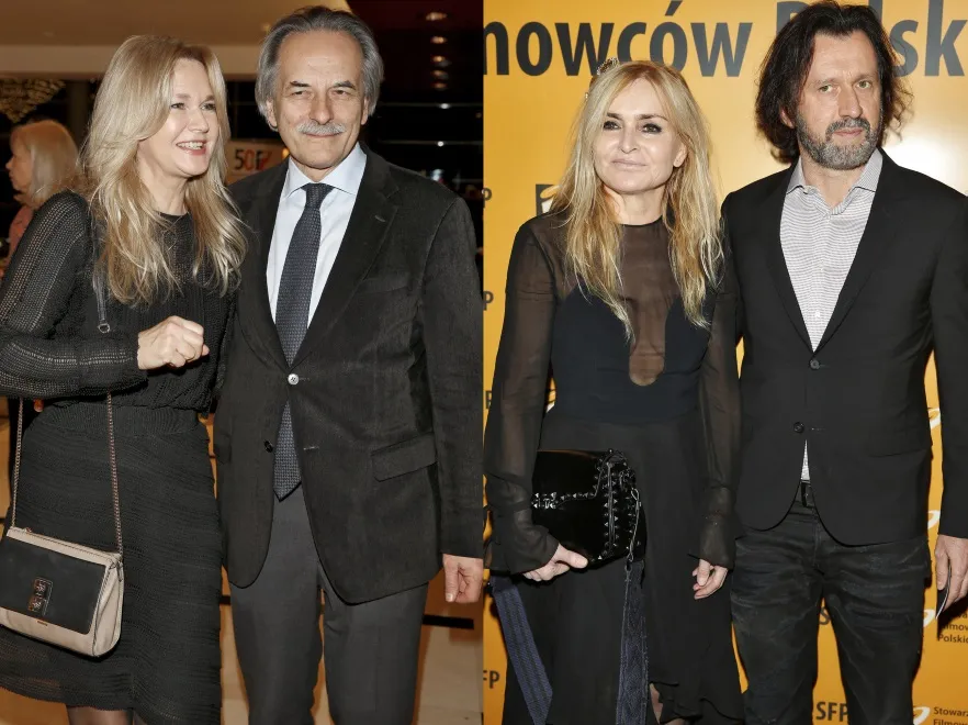 Która bardziej się postarzyła? Torbicka i Olejnik w czerni na jednej imprezie...