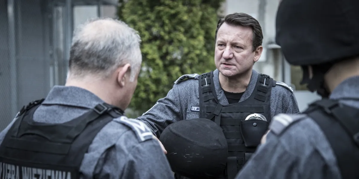 Janusz Gajos oraz Robert Więckiewicz w premierze kinowej. "Konwój" Macieja Żaka od 13 stycznia [GALERIA]