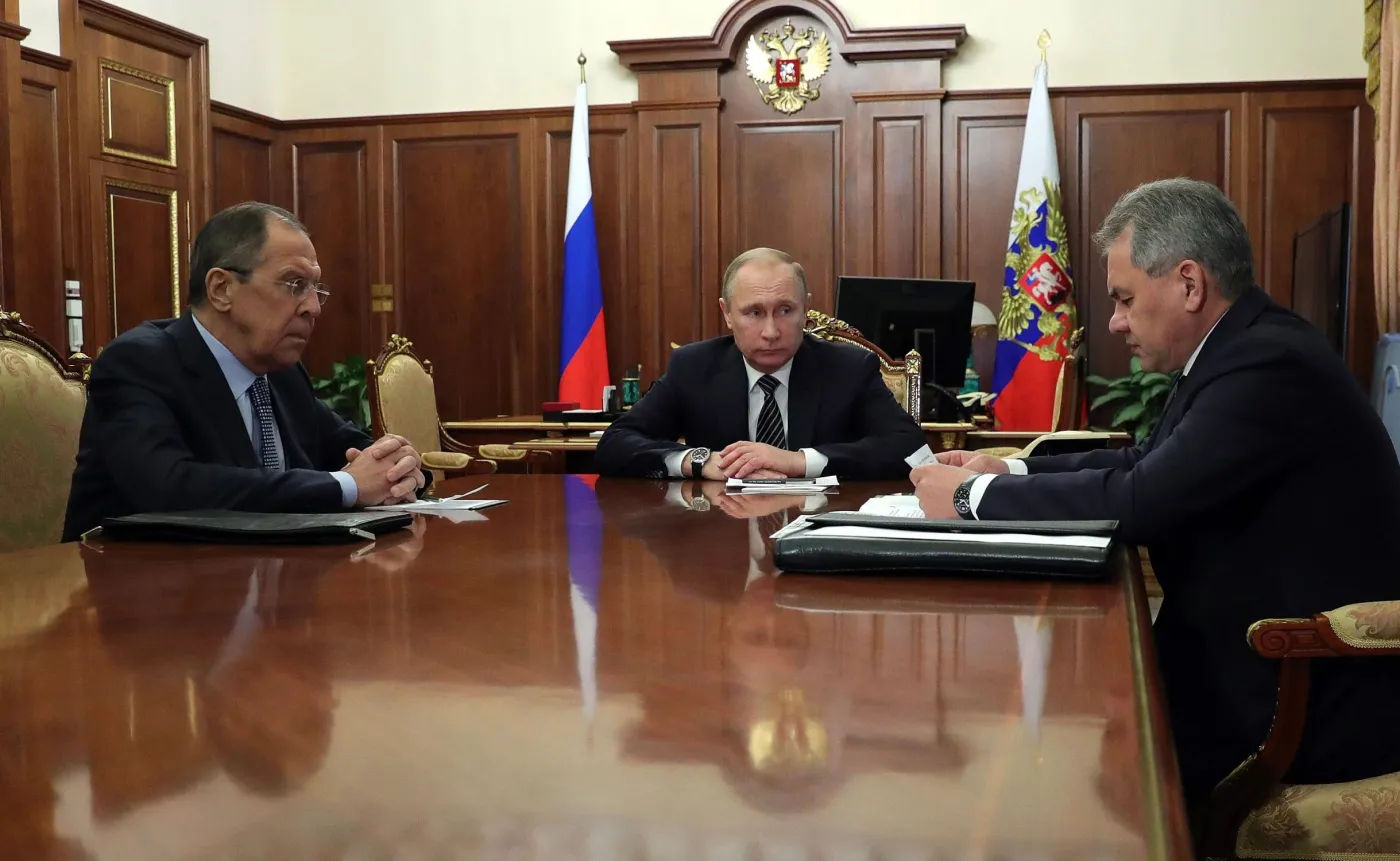 Siergiej Ławrow, Władimir Putin i Siergiej Szojgu