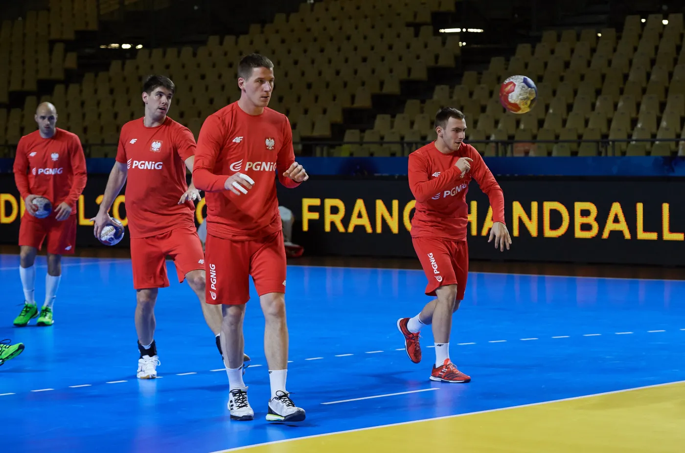 Arkadiusz Moryto (P), Marek Daćko (2P), Piotr Chrapkowski (2L) i Paweł Niewrzawa (L)