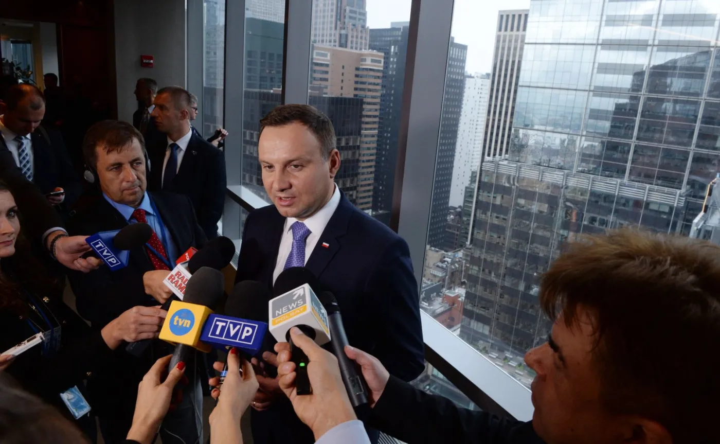 Andrzej Duda z wizytą w Stanach Zjednoczonych