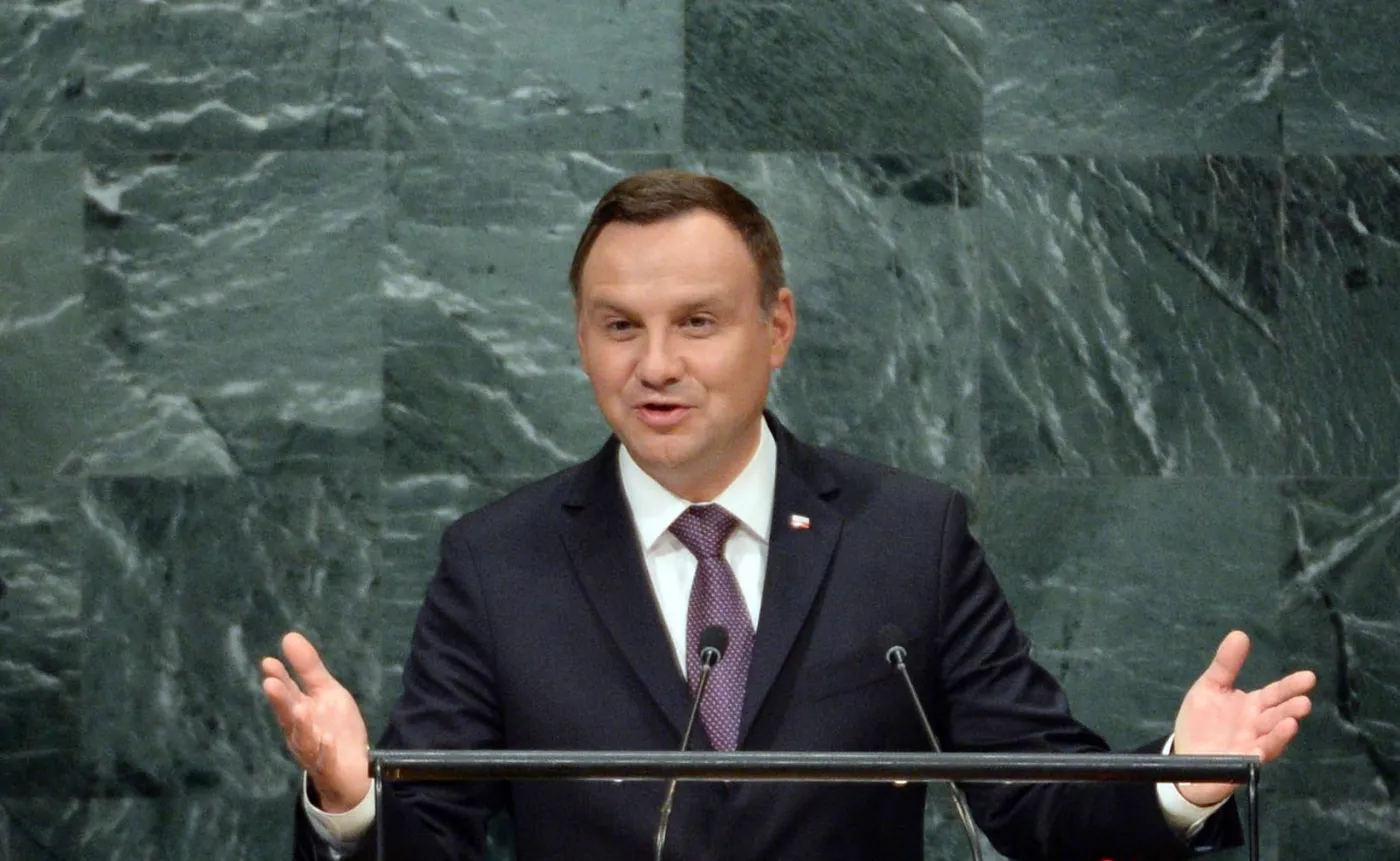 Prezydent Andrzej Duda przemawia w ONZ