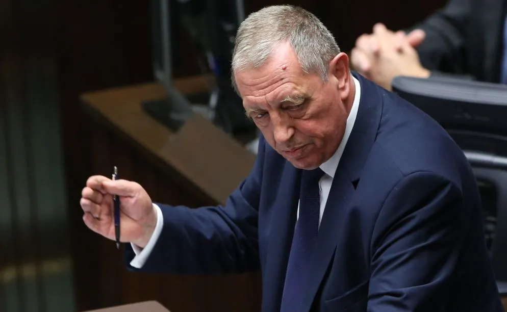 Minister środowiska Jan Szyszko 