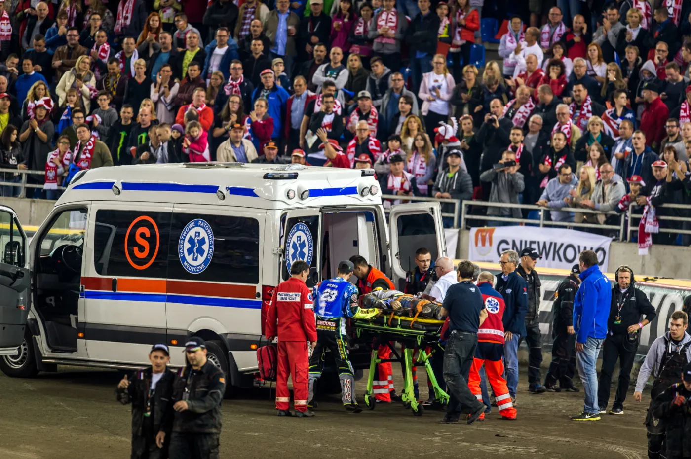 Jason Doyle roztrzaskał się podczas żużlowego Grand Prix w Toruniu