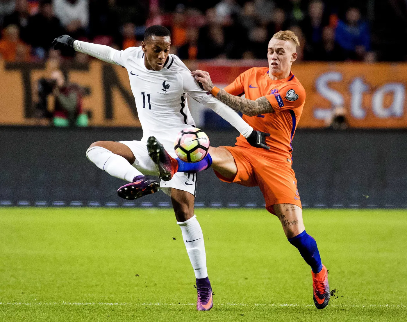 Rick Karsdorp i Anthony Martial 