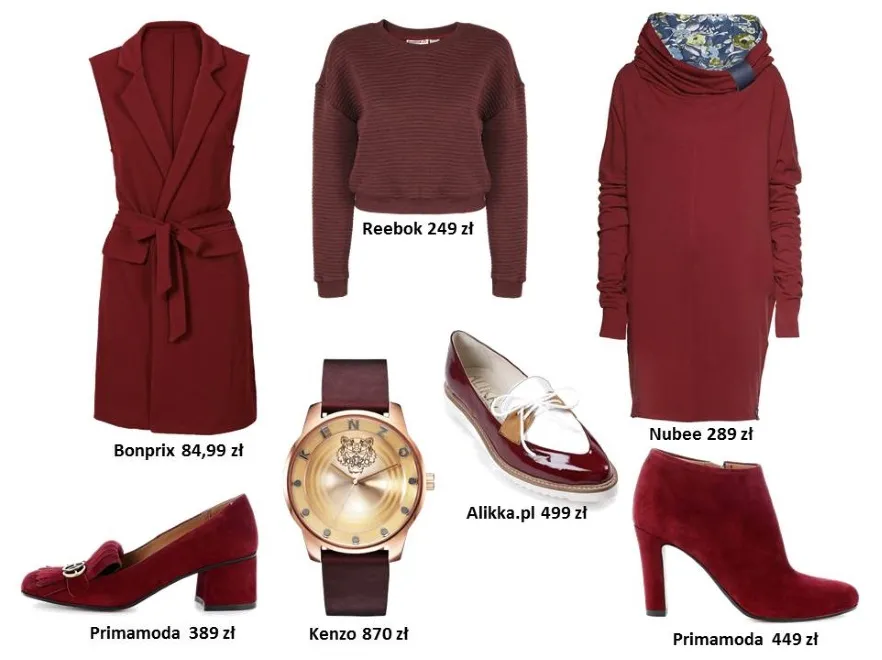 Ubrania i dodatki na jesień 2016 w najmodniejszych kolorach sezonu