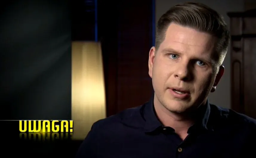 Filip Chajzer w programie "Uwaga" TVN