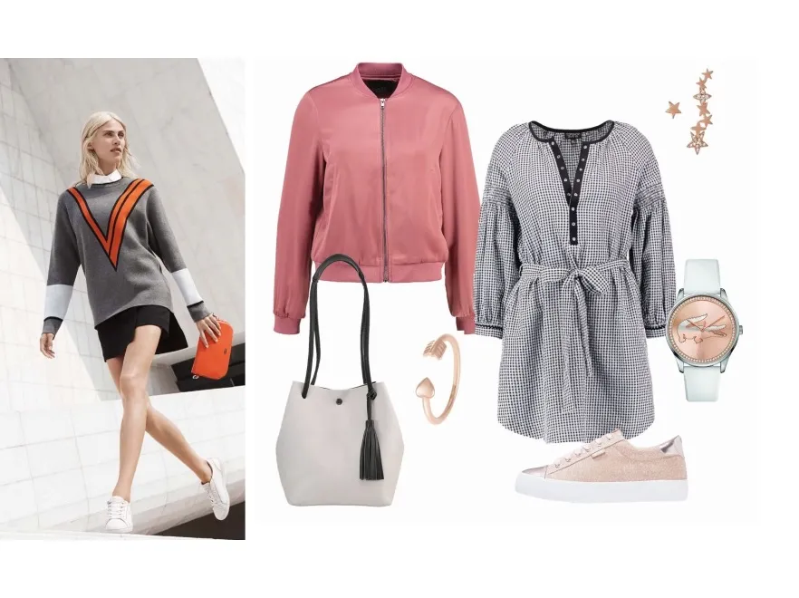 Modnie i wygodnie: wiosenne STYLIZACJE z trampkami i tenisówkami