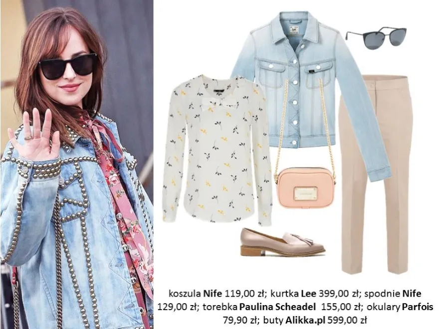 Nieszablonowe i godne naśladowania. STYLIZACJE inspirowane Dakotą Johnson