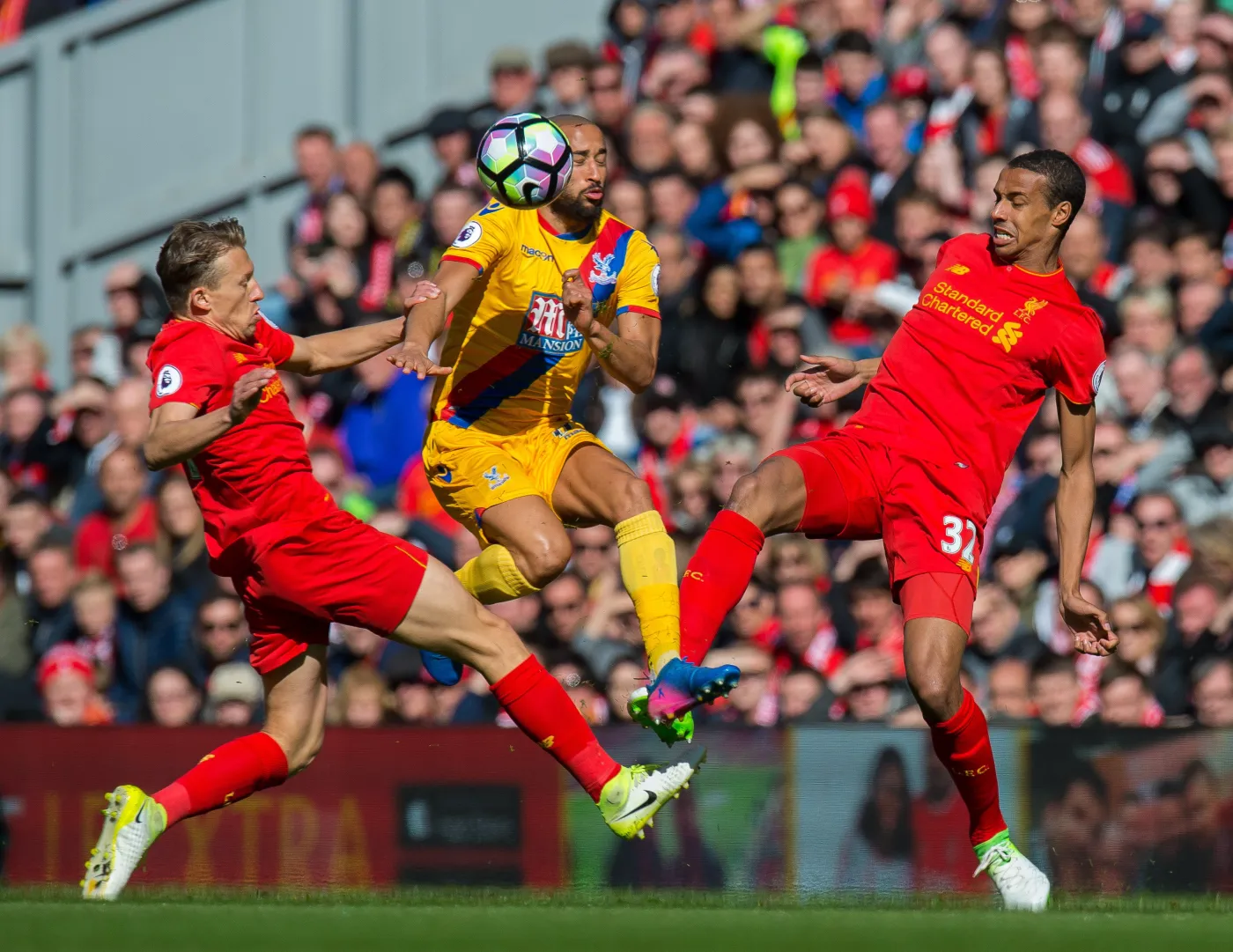 Lucas Leiva, Andros Townsend i Joel Matip