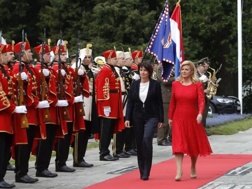 Doris Leuthard; Kolinda Grabar Kitarovic 
