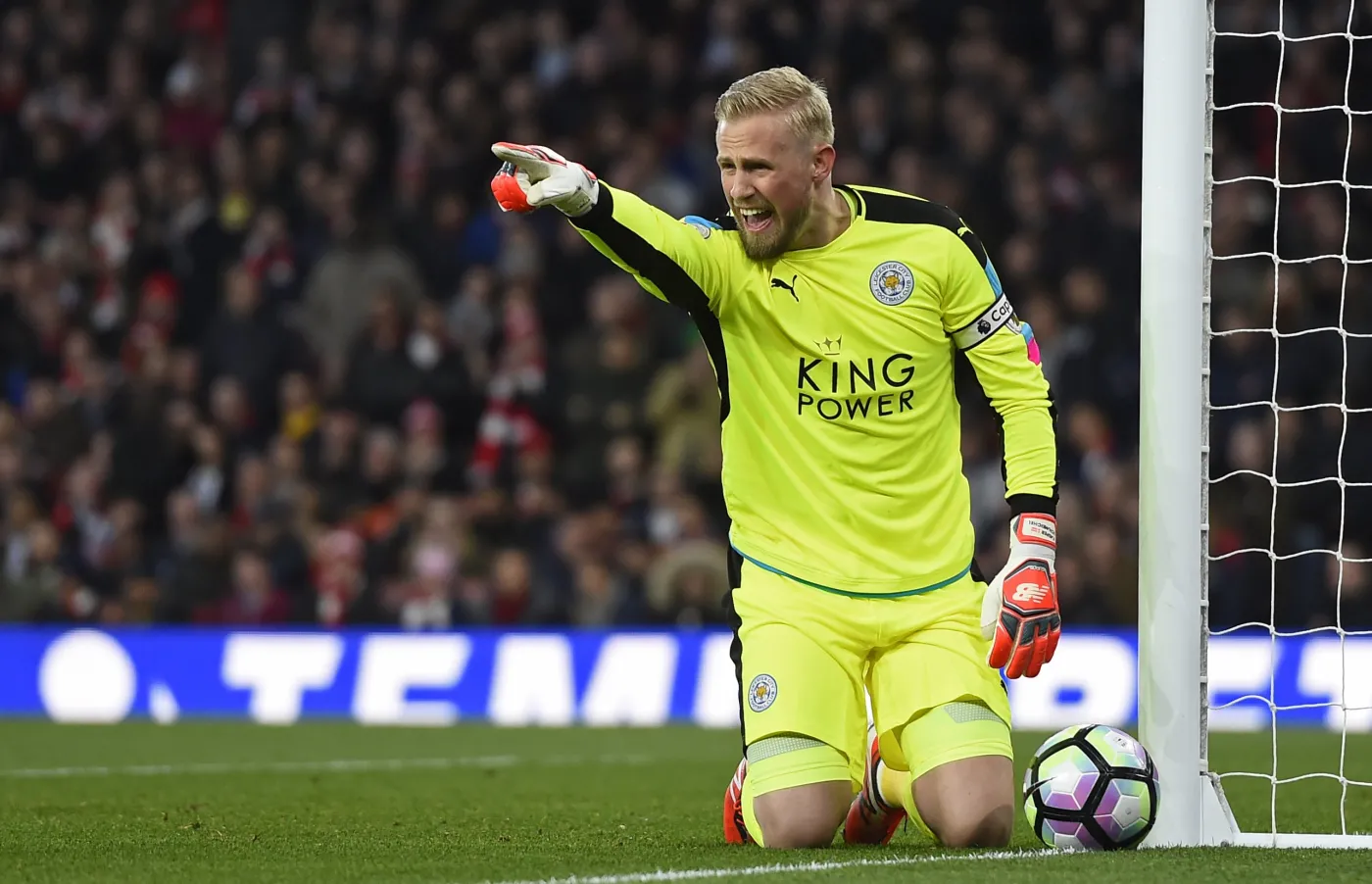 Bramkarz Leicester City Kasper Schmeichel