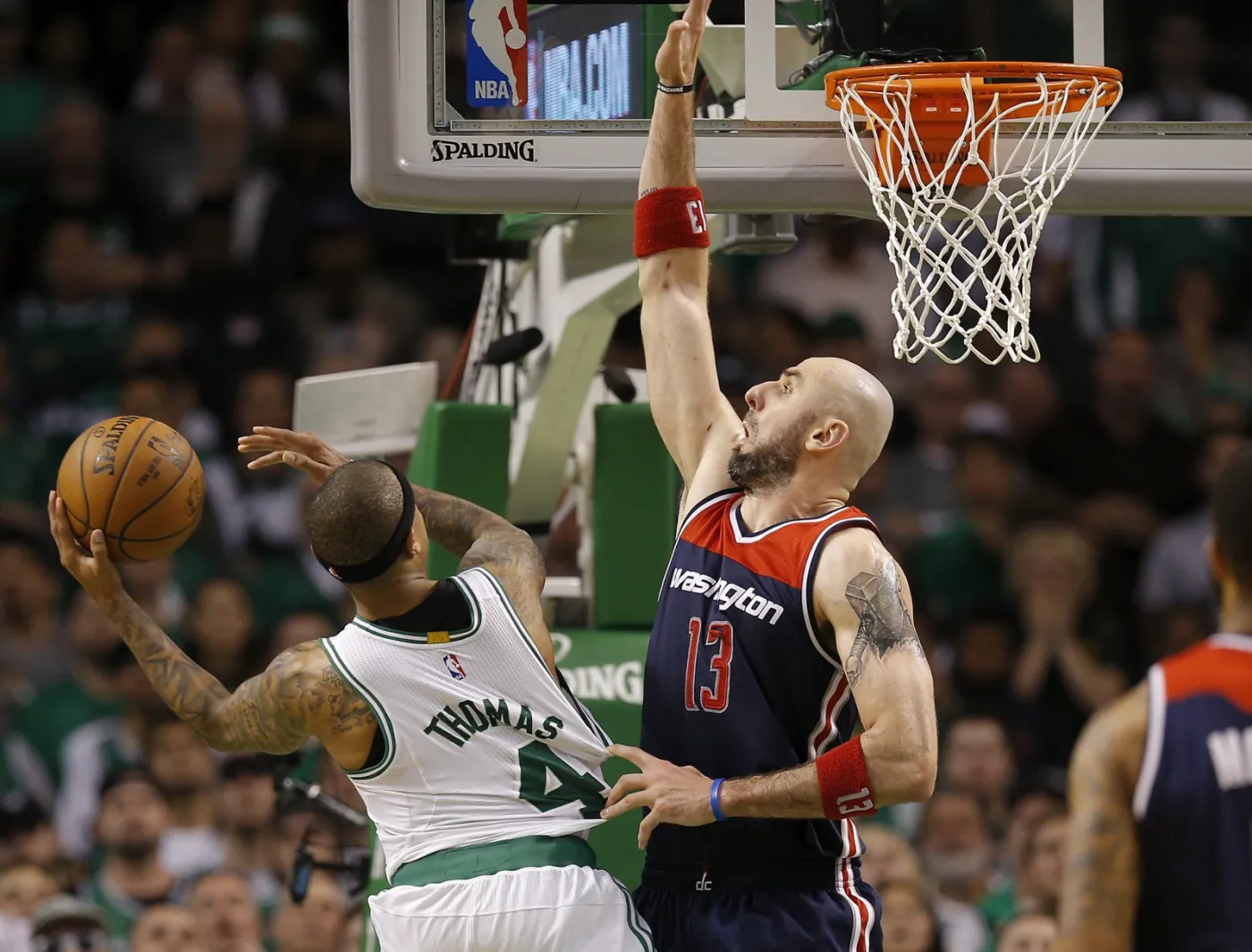 Isaiah Thomas i Marcin Gortat